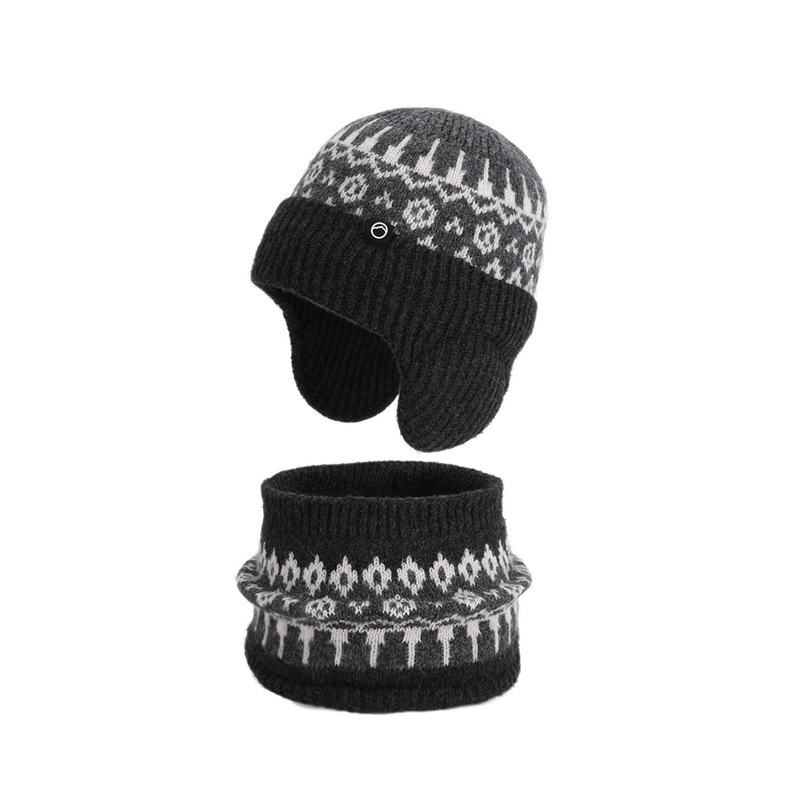 2 in 1 Hat Scarf Winter Set