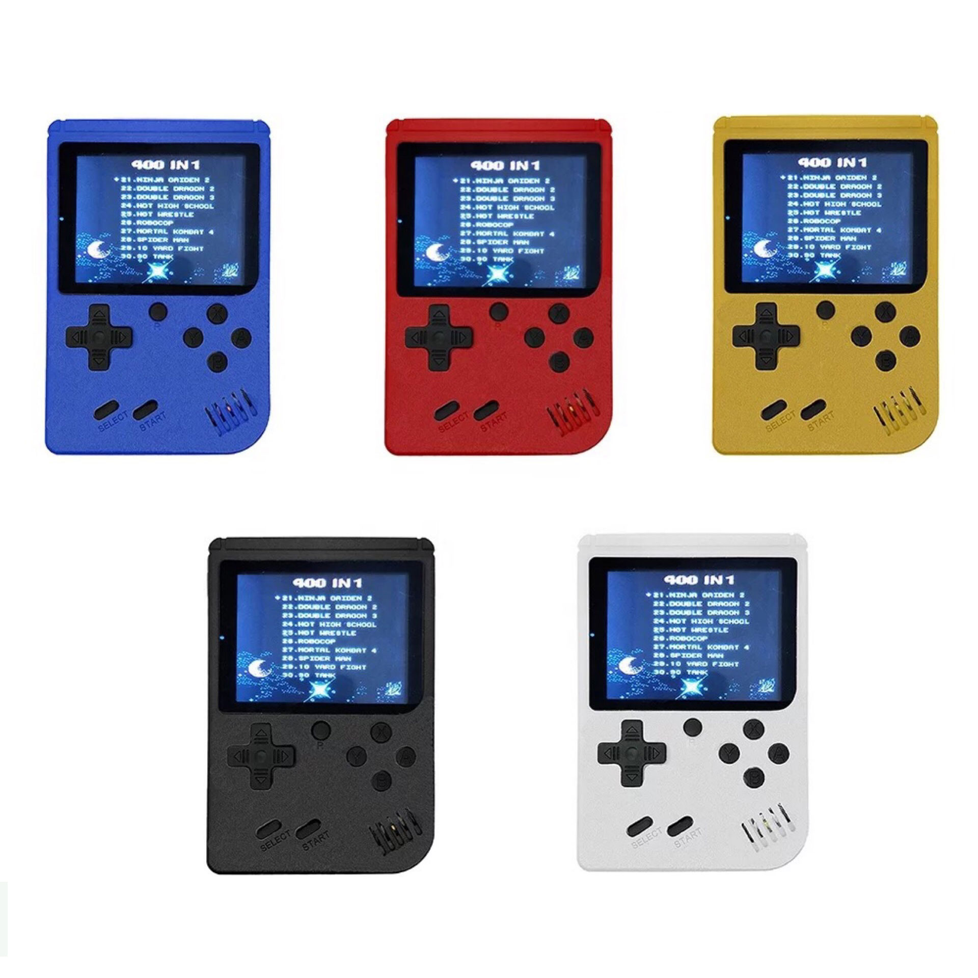 Retro Portable Mini Handheld Game Console - Over 400 Classic Games!