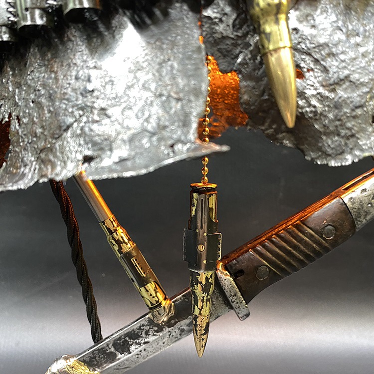 Stahlhelm Helmet Table Lamp