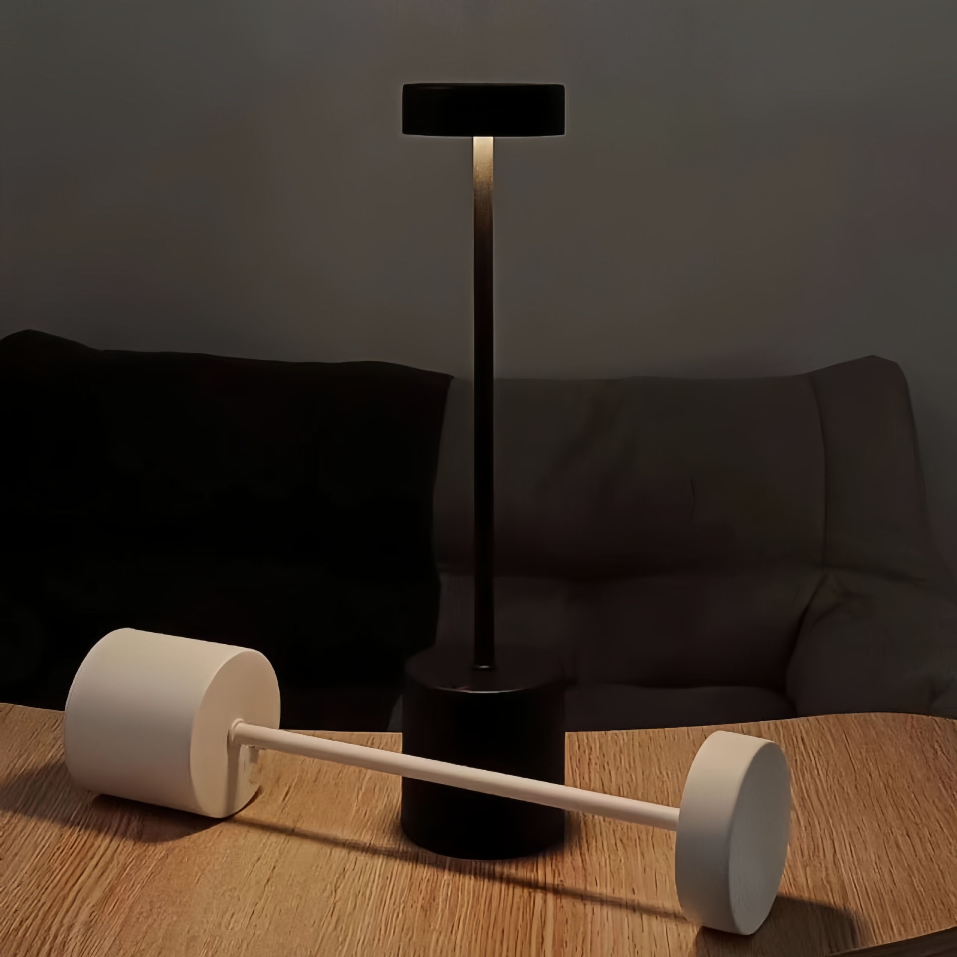Cordless Dimmable Metal Table Lamp