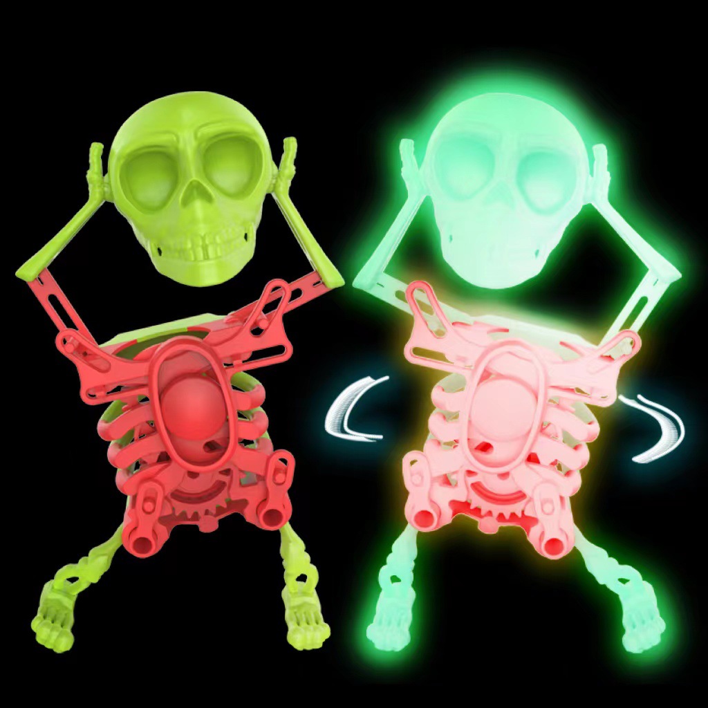 Dancing Skeletons Glow in The Dark Fun Toys