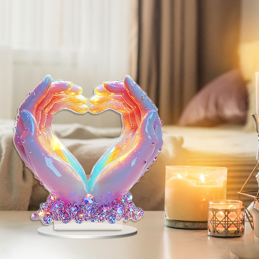 Romantic Colorful Guardian Love Desktop Decoration