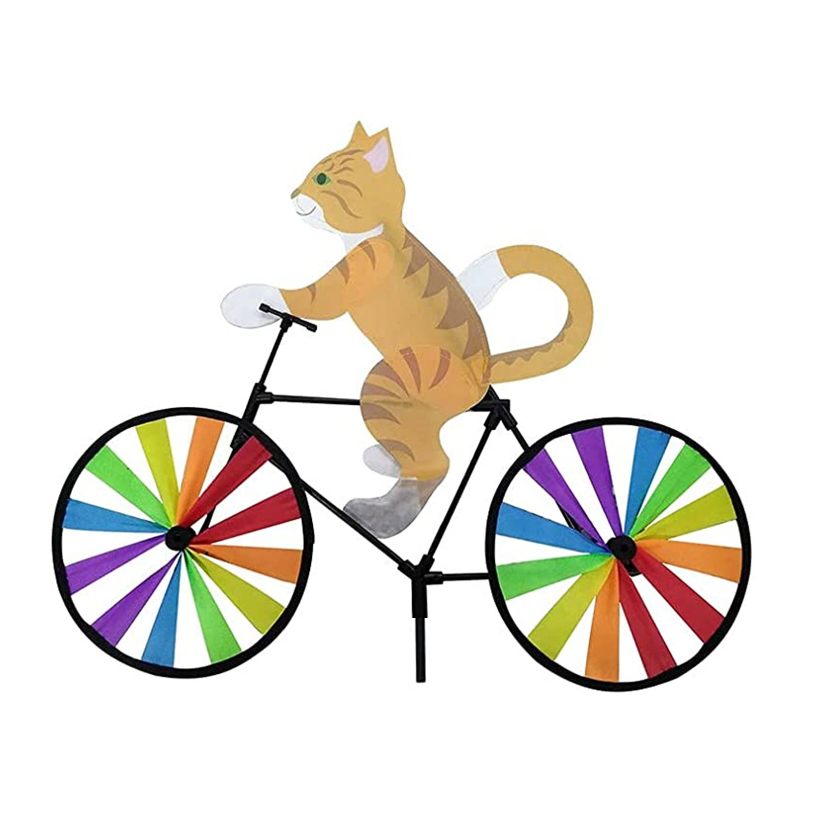 CAT BICYCLE WIND SPINNER