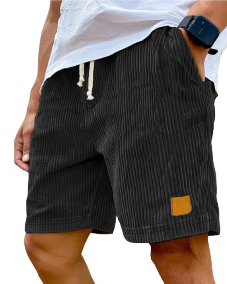 Soft Ribbed Corduroy Shorts