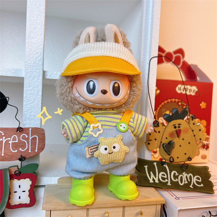 Labubu's Cozy Wardrobe-17cm Labubu Fashion Doll Clothes