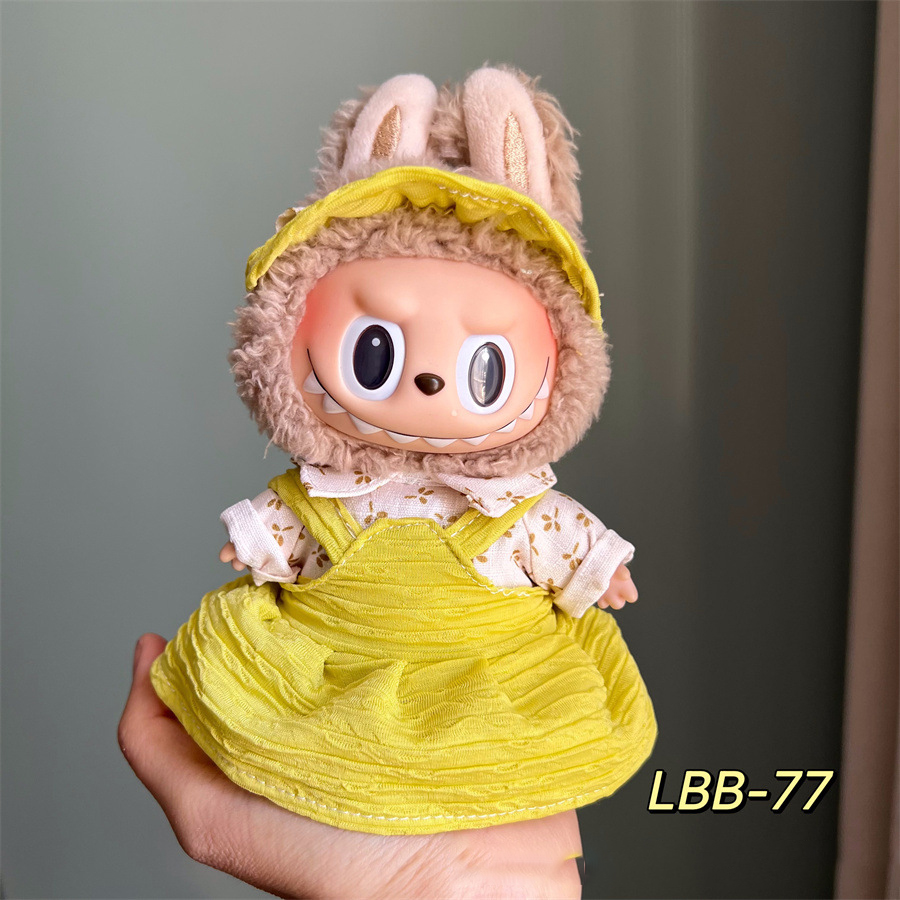 Labubu's Cozy Wardrobe-17cm Labubu Fashion Doll Clothes