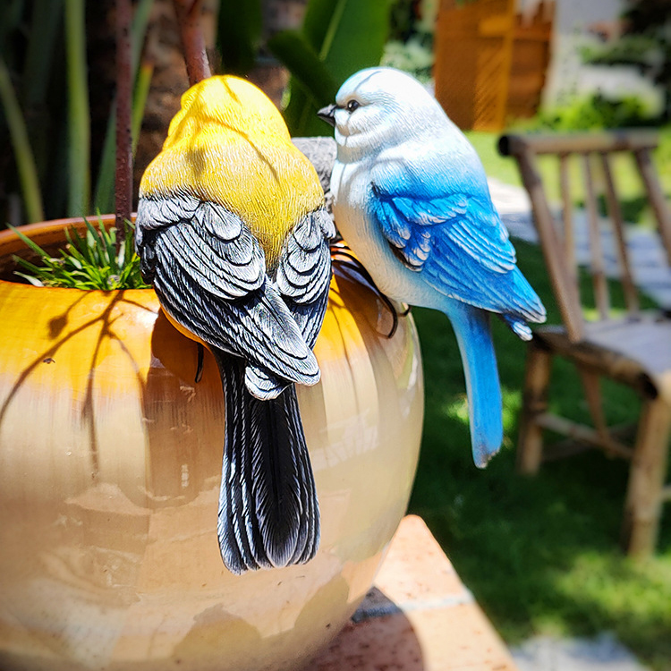 Handmade Garden Bird Decoration