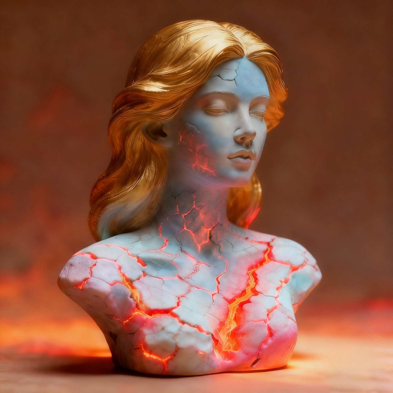Valentine's Day 49% off🔥 Blazing Maiden Figurine