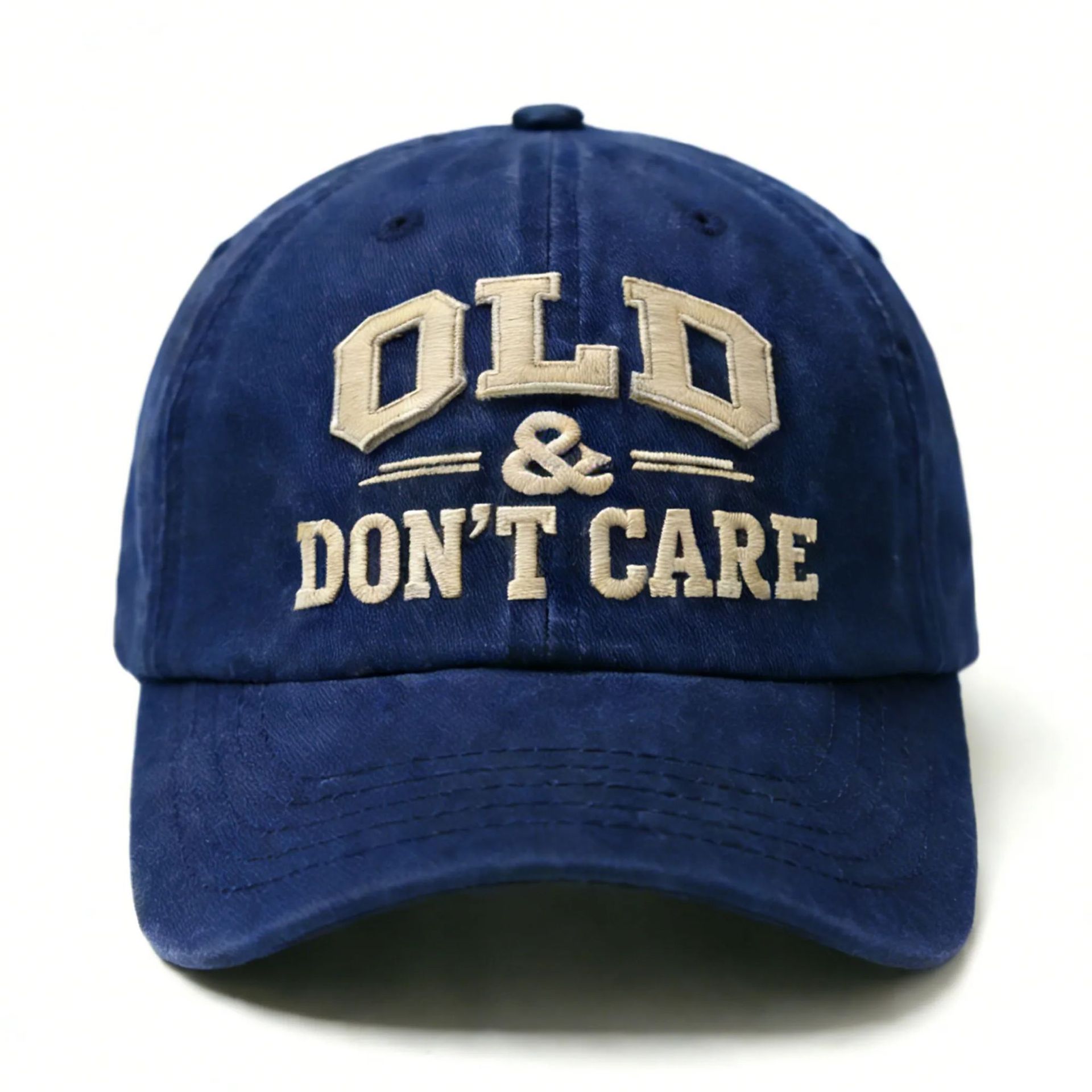 🧢2026 New Year Hot Sale 🔥Vintage Distressed"OLD & DON’T CARE"Cap