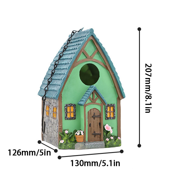 Imagination Will Soar：Petsboro™ Pastoral Style Bird House