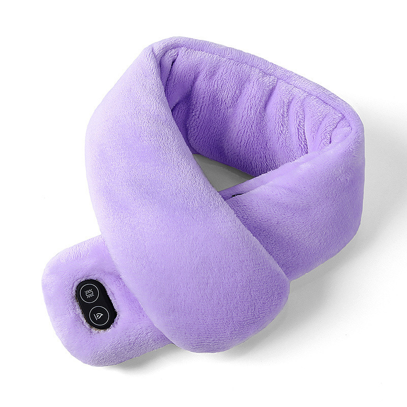 Heated Scarf with Vibration Massage