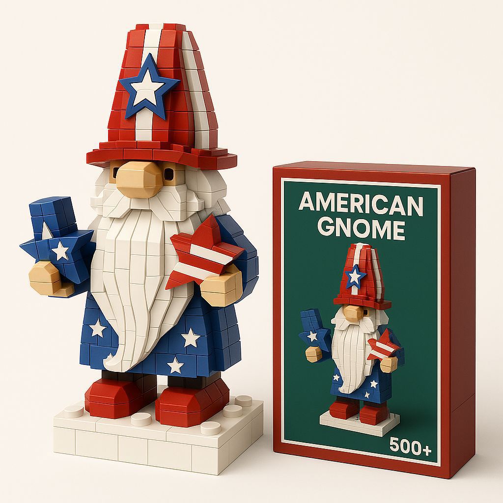 🧙‍♂️American Gnome Brick Model