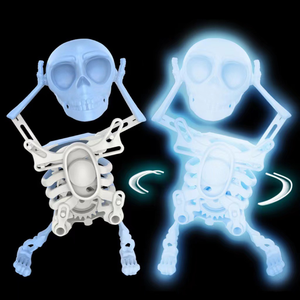 Dancing Skeletons Glow in The Dark Fun Toys