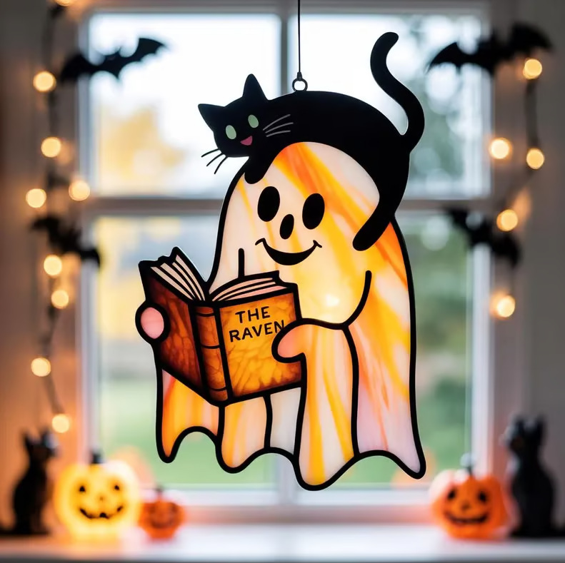 👻Halloween Suncatcher Hanging Decor