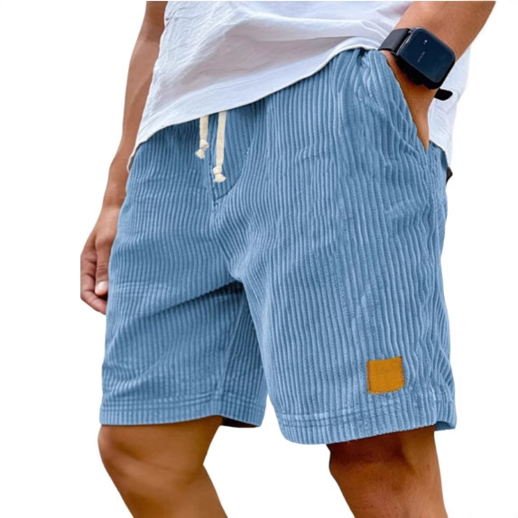 Soft Ribbed Corduroy Shorts