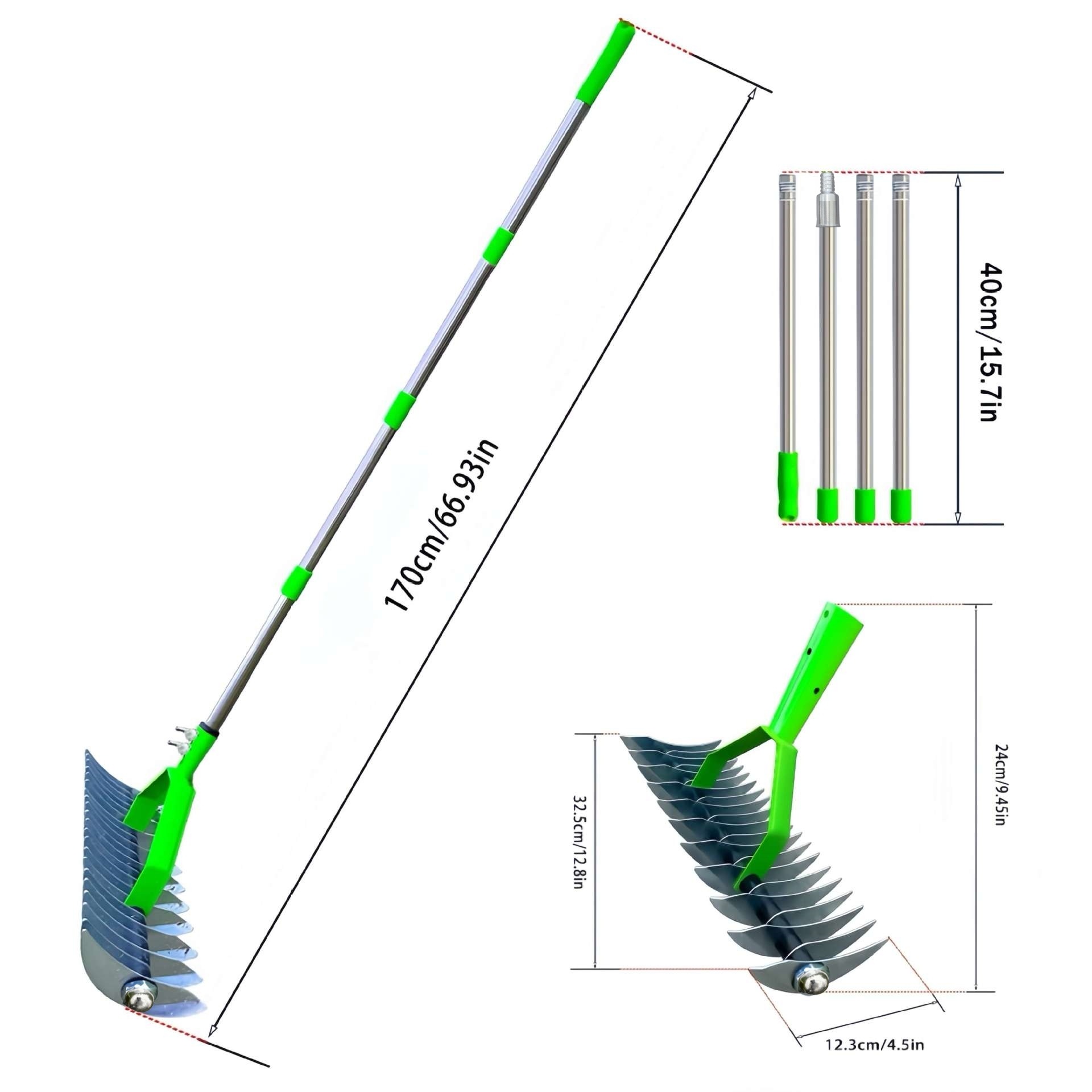 Thatch Rake lawn dethatcher Rake for leaves