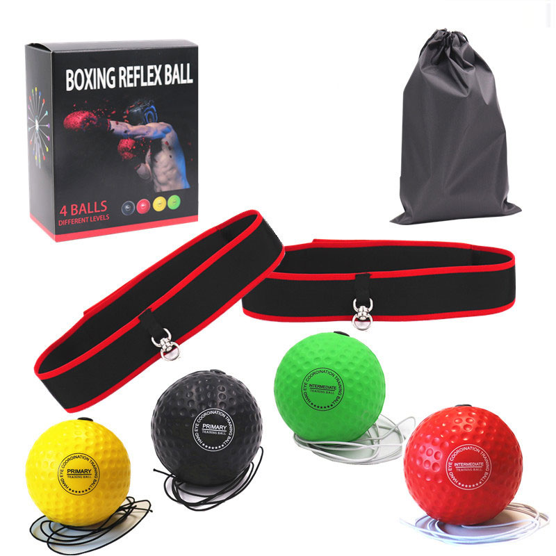 🔥49% OFF - 🔥Boxing Reflex Ball Headband，4 Ball Set