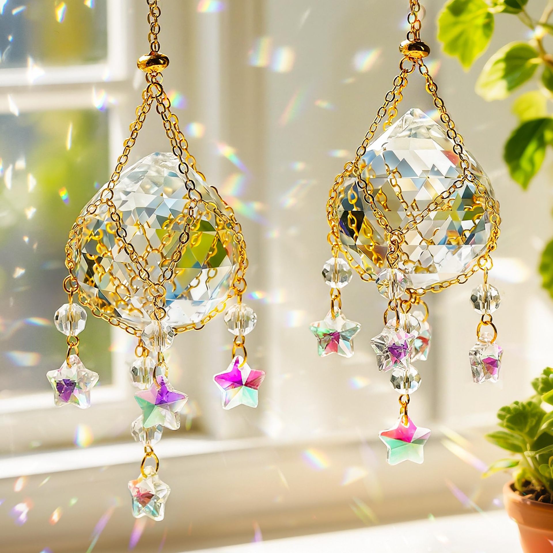 ✨ Crystal Sun Catcher