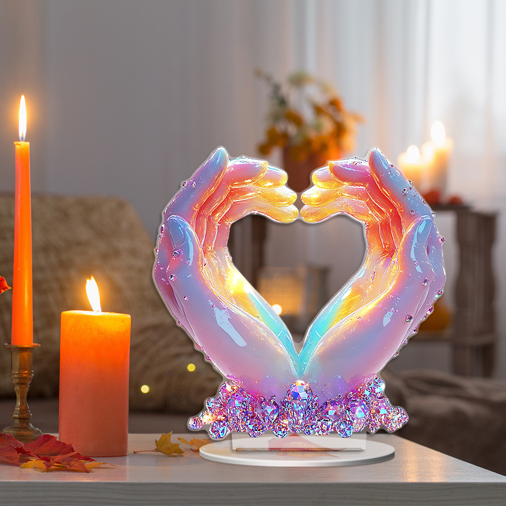 Romantic Colorful Guardian Love Desktop Decoration