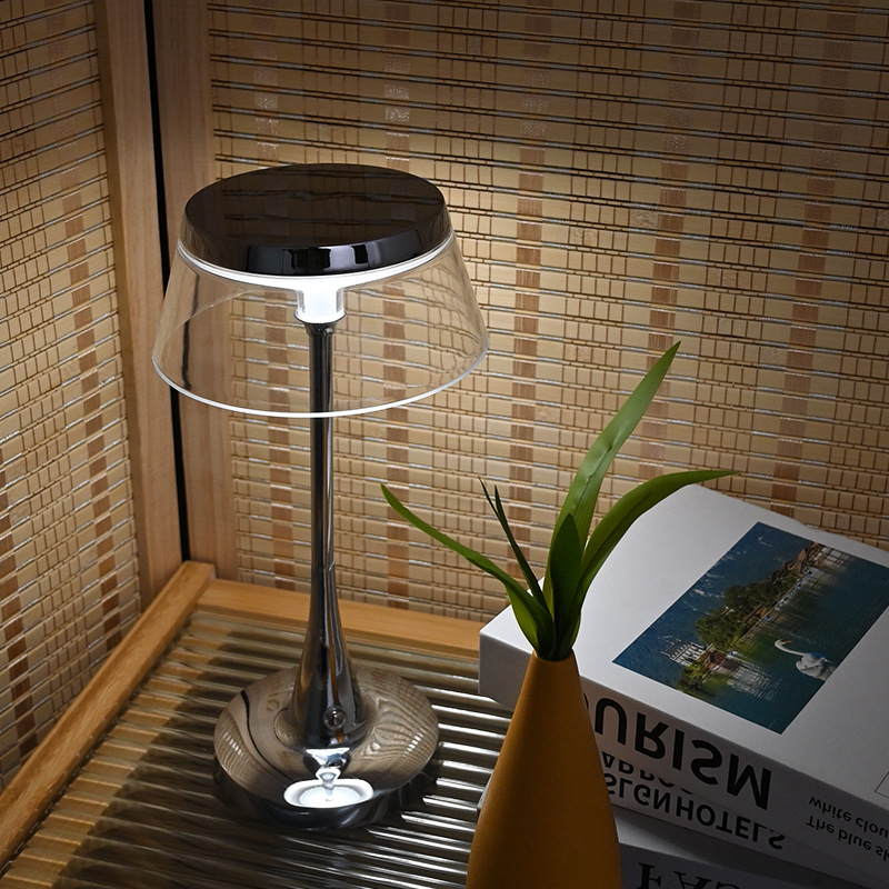Cordless Table Lamp - Dimmable & Rechargeable Desk Light