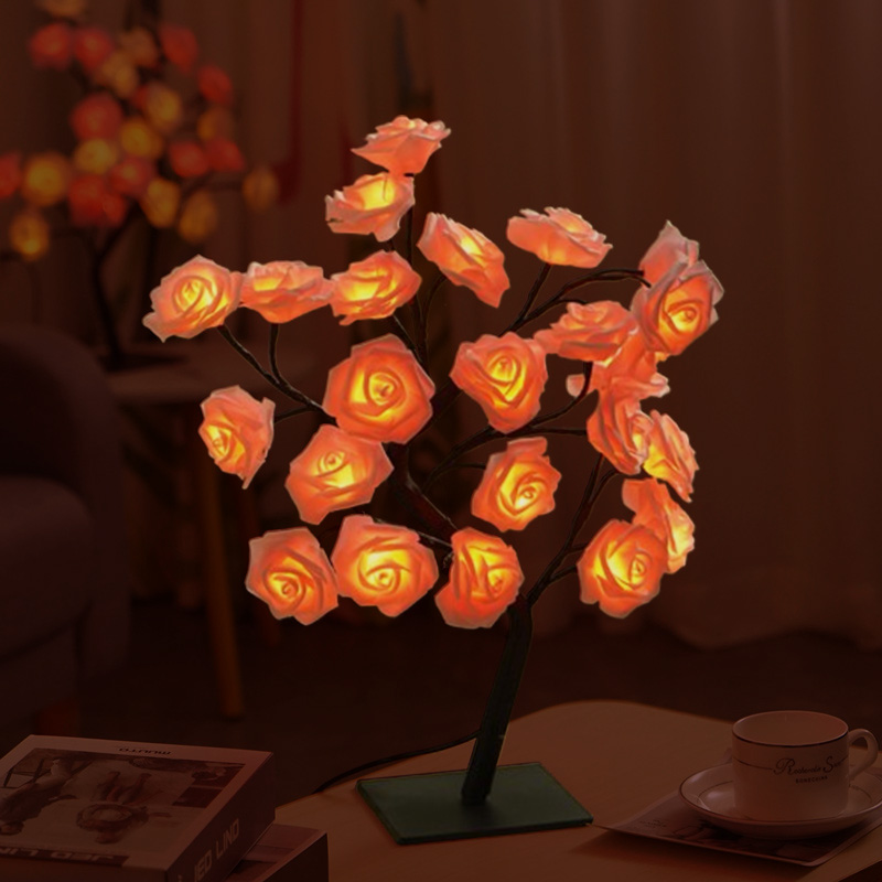 💕Forever Rose Tree Lamp