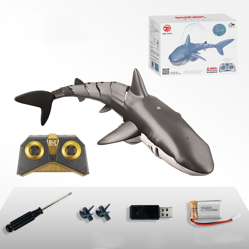 UPDATEDS Remote Control Simulated Shark Boat 39cm/15.2inch