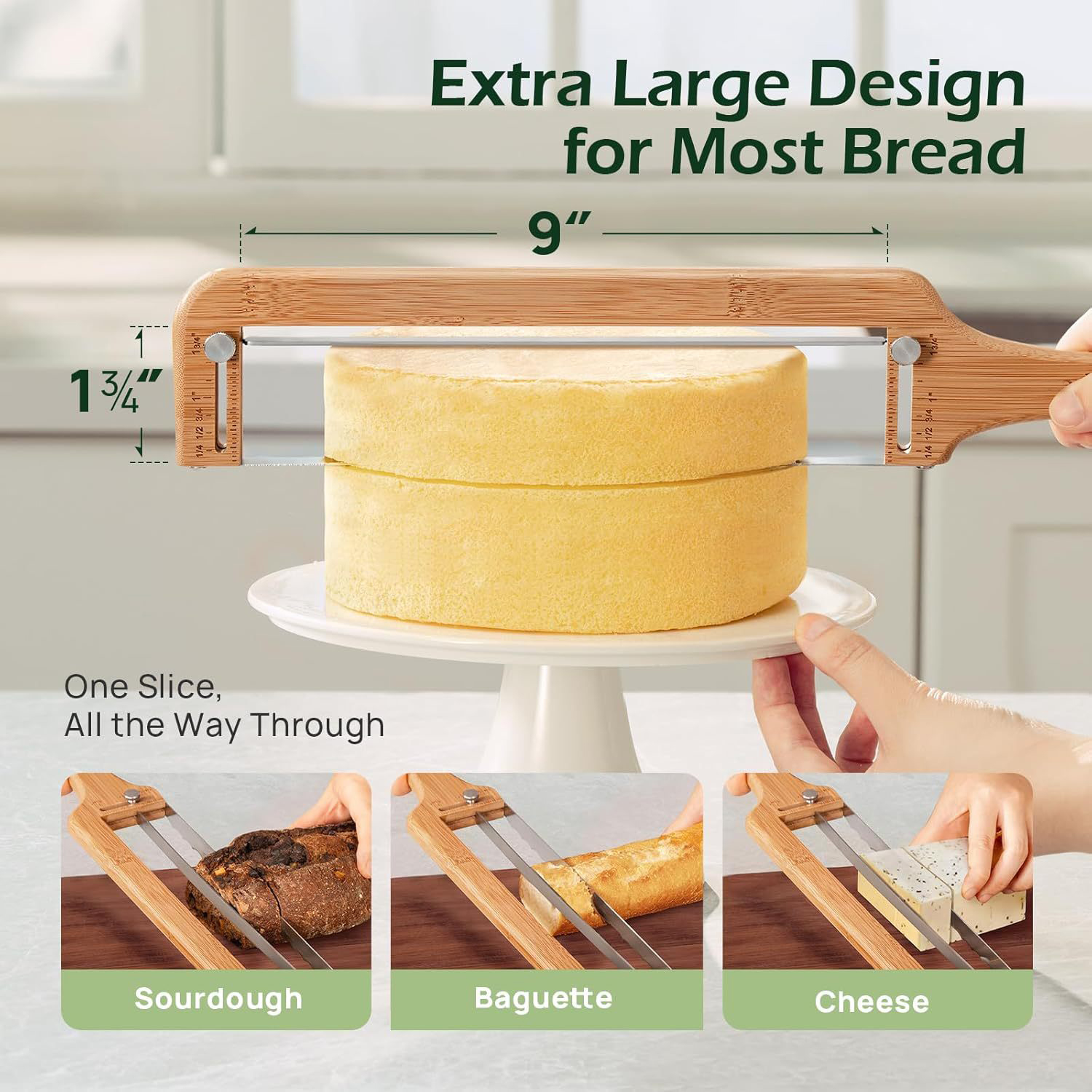 Adjustable Bread Slicer