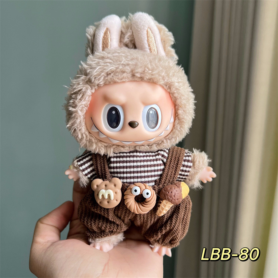 Labubu's Cozy Wardrobe-17cm Labubu Fashion Doll Clothes
