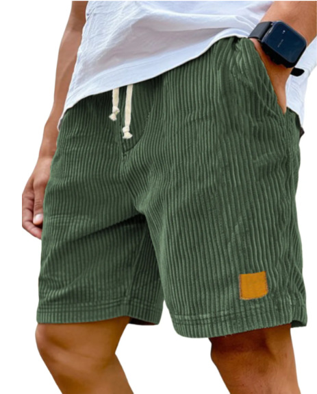 Soft Ribbed Corduroy Shorts