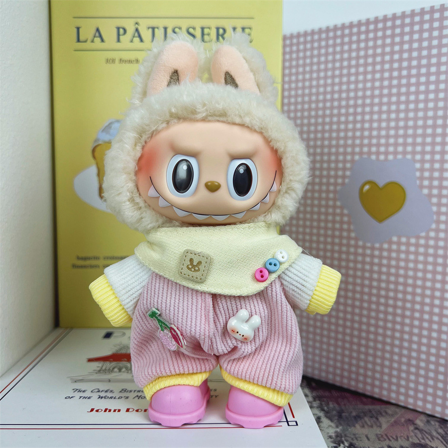 Labubu's Cozy Wardrobe-17cm Labubu Fashion Doll Clothes