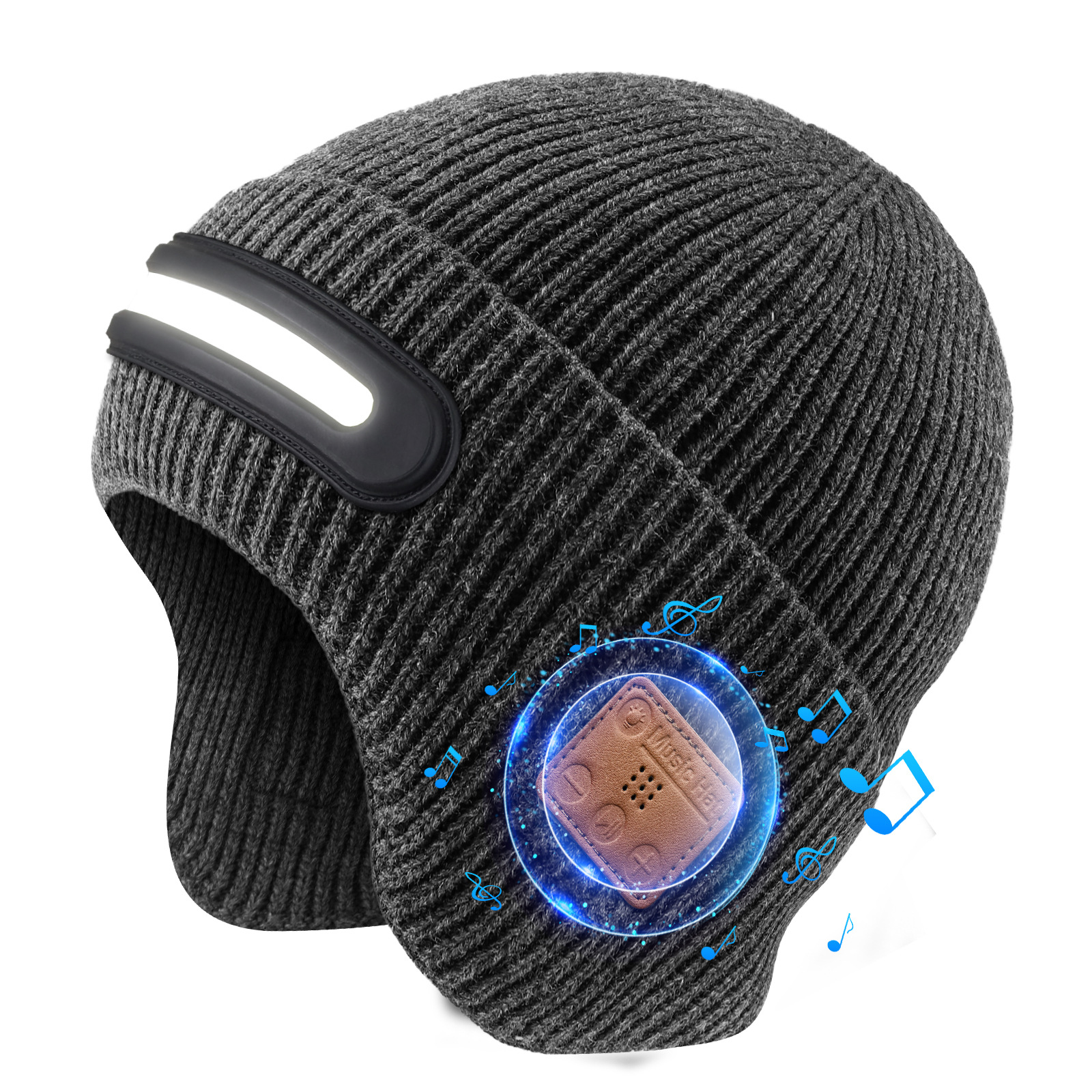 Bluetooth Beanie with Light
