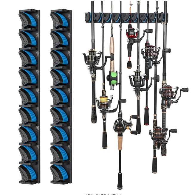 🔥Wall Mounted Fishing Rod Rack