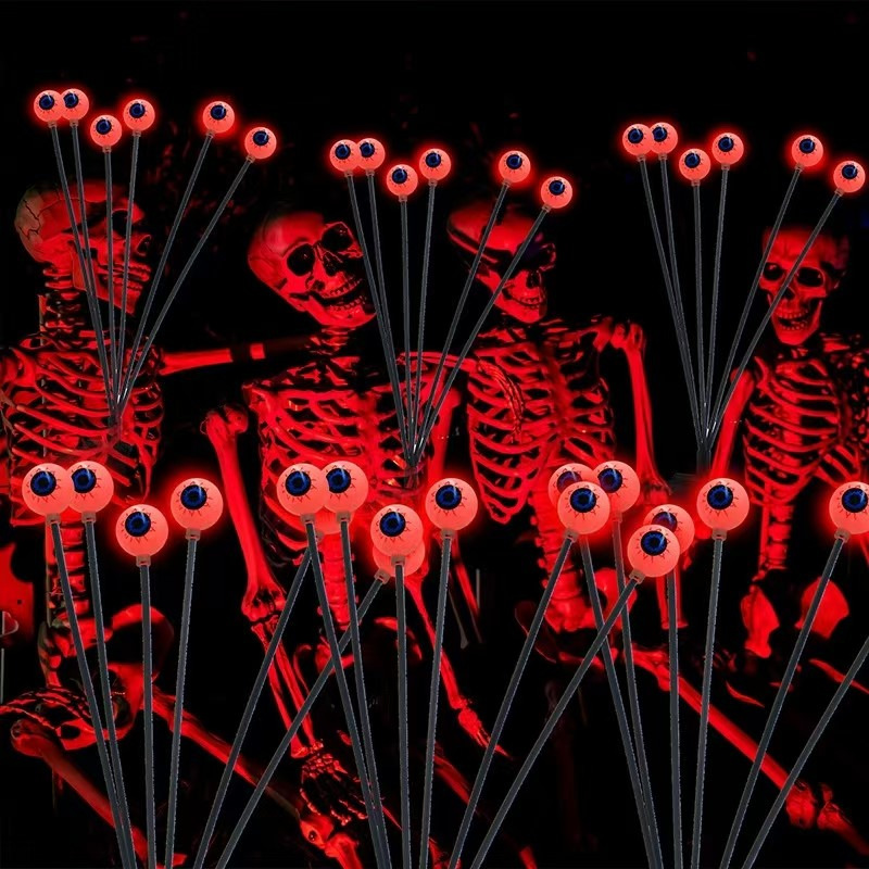 Halloween Solar Scary Eyeball Lights 2Pack