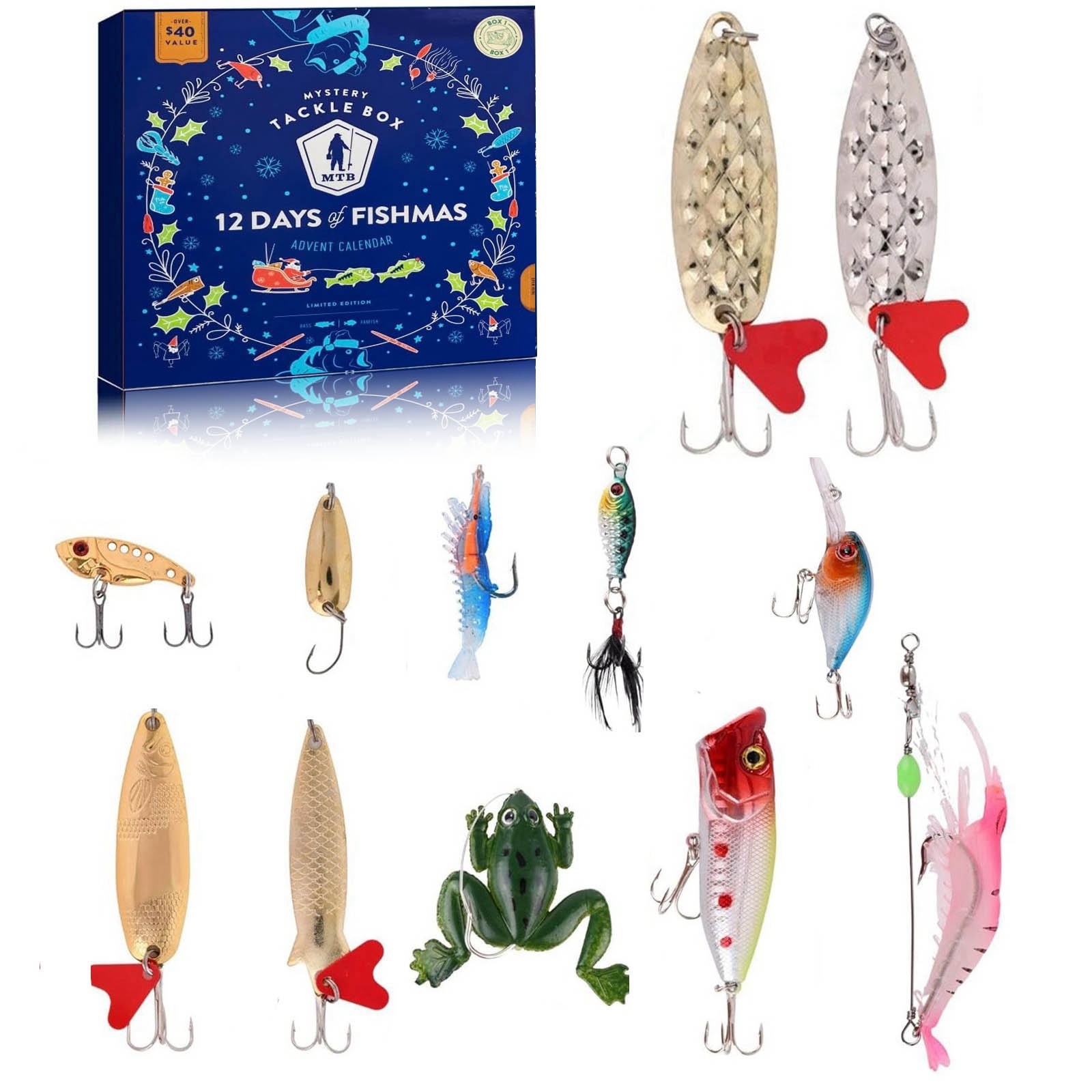 Fishing Tackle Advent Calendar