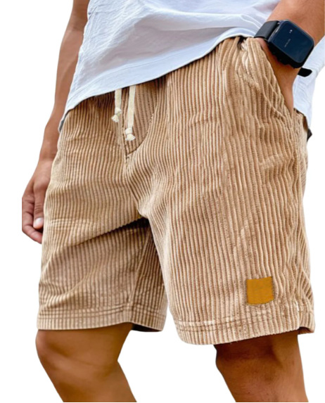 Soft Ribbed Corduroy Shorts