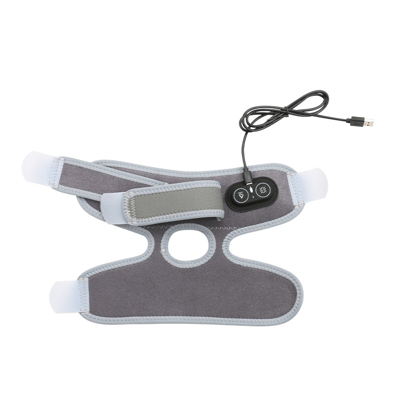 Heated Ankle Brace with Vibrating USB Foot Heating Pad