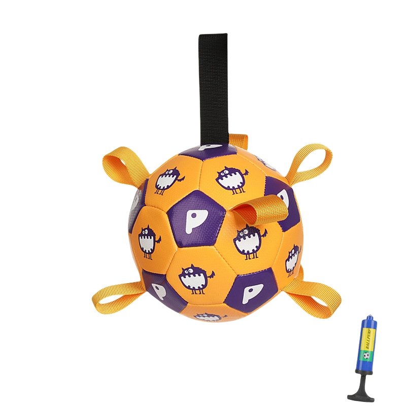 🐶Dog Toys Soccer Ball with Straps