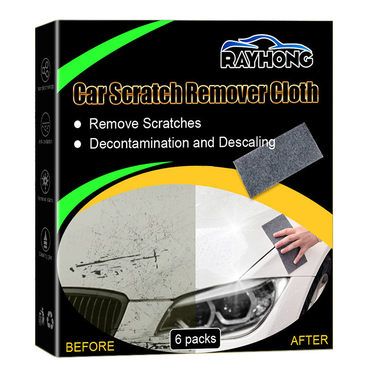 2024 Nano Sparkle Cloth Scratch Remover（6 Pcs）