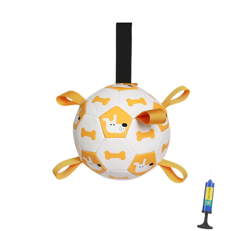 🐶Dog Toys Soccer Ball with Straps