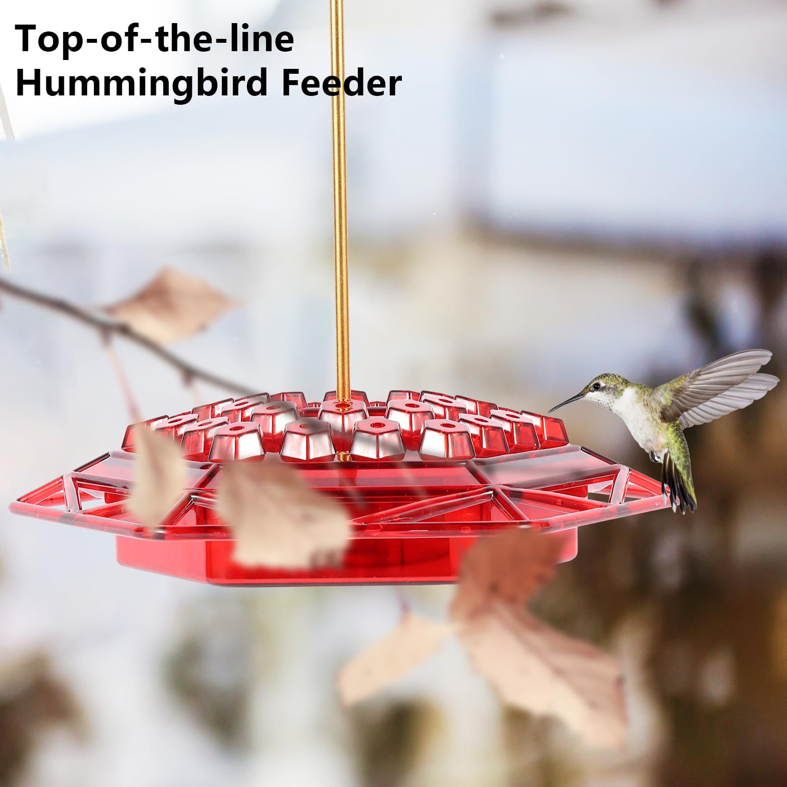 🐦✨ Hummingbird Haven Feeder – Ant-Proof, Leak-Free & Effortless Joy for Bird Lovers! 🌺🛡️