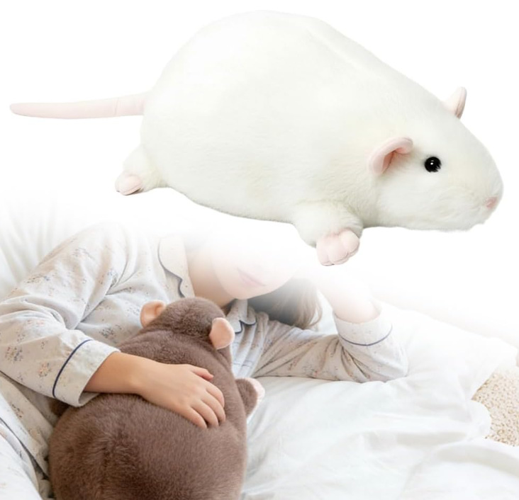 🐭 Warm Hug Mouse Pillow — Your Softest Comfort Companion
