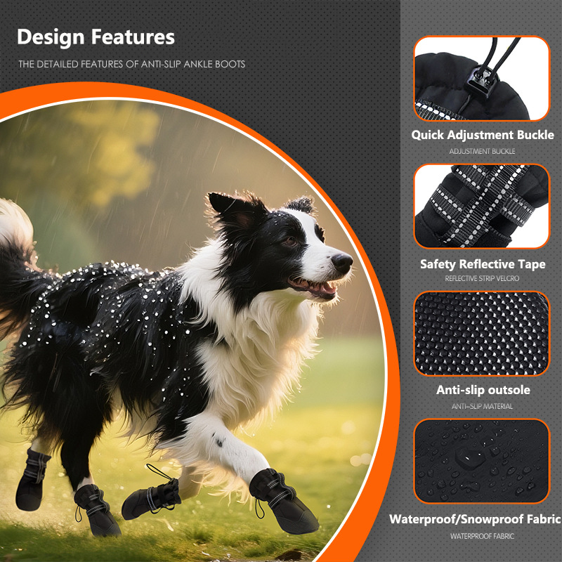 🐾Winter Warm and Non-Slip Dog Boots