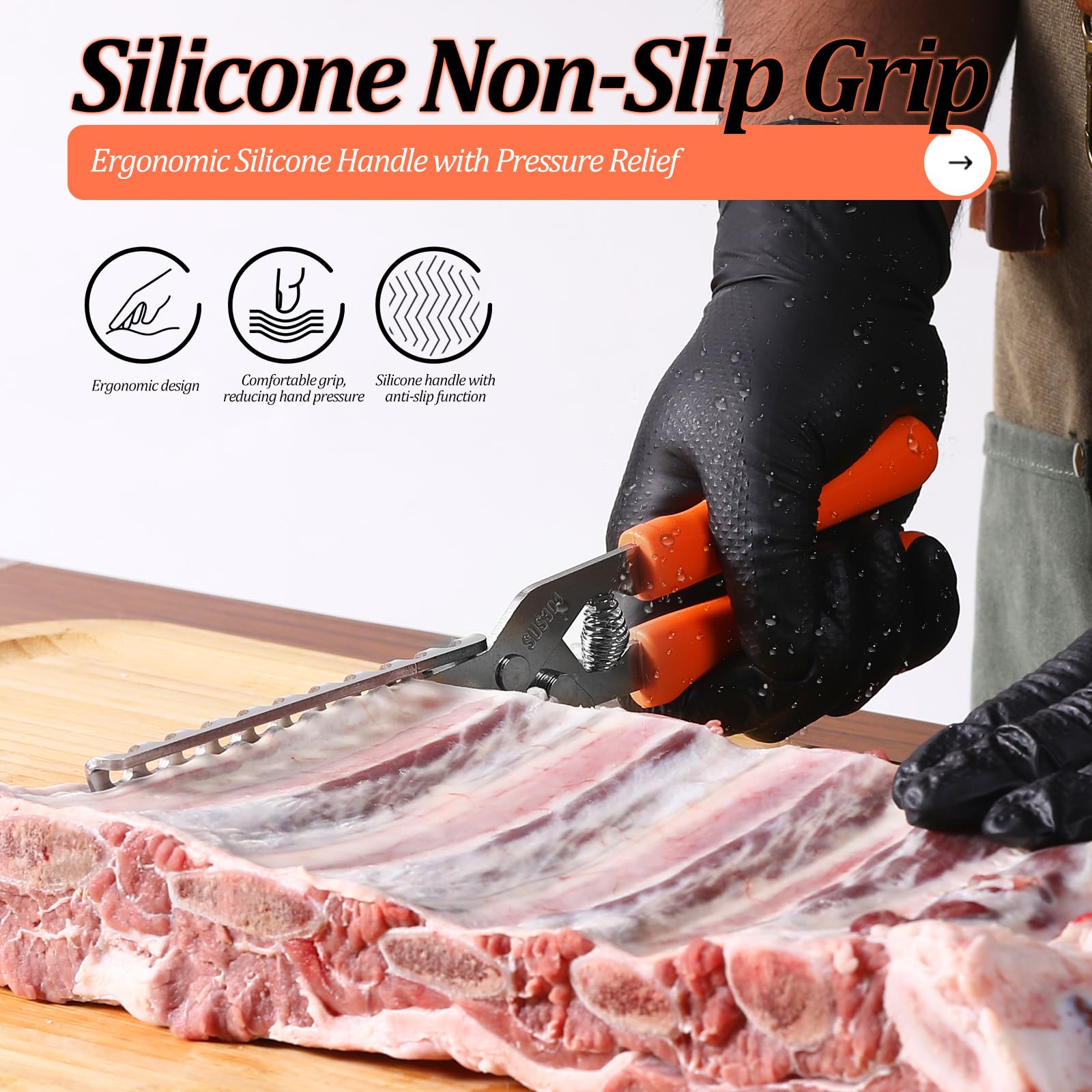 Stainless Steel Rib Membrane Remover Tool