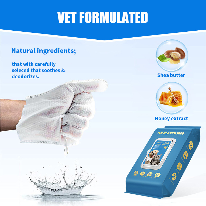 Pet Cleaning Gloves