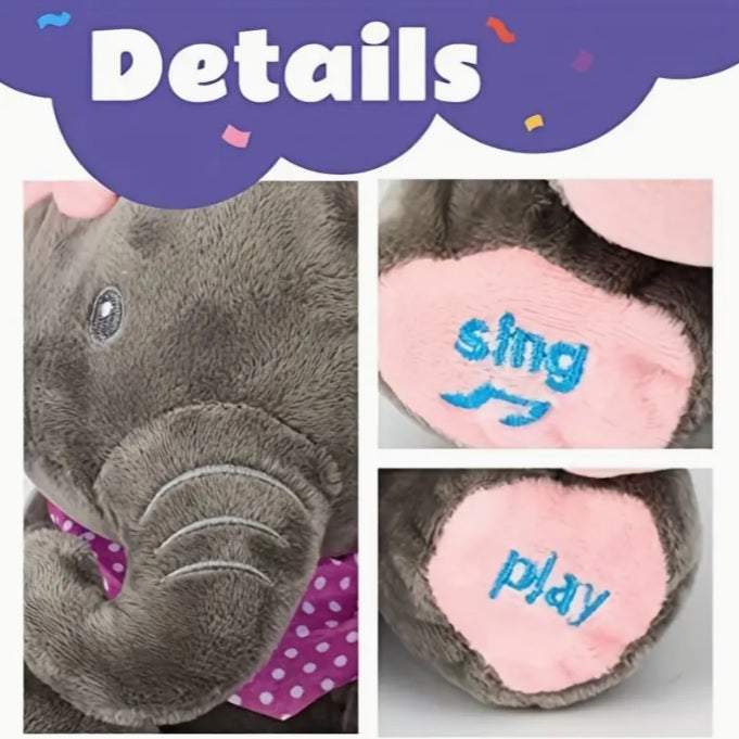 PeekaBoo Elephant Plush Toy🐘