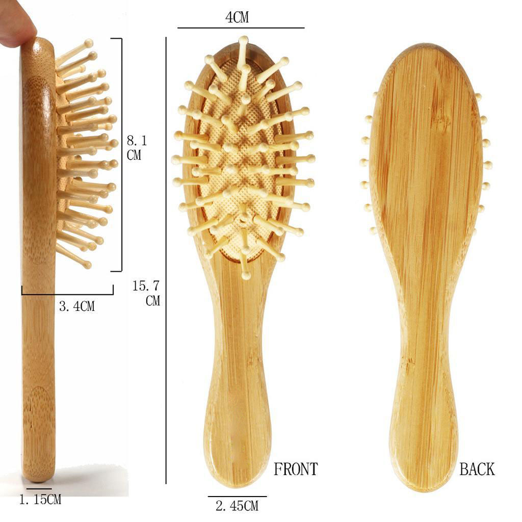 Nanzhu Bristle Needle Head Massage Hair Comb（1SET）