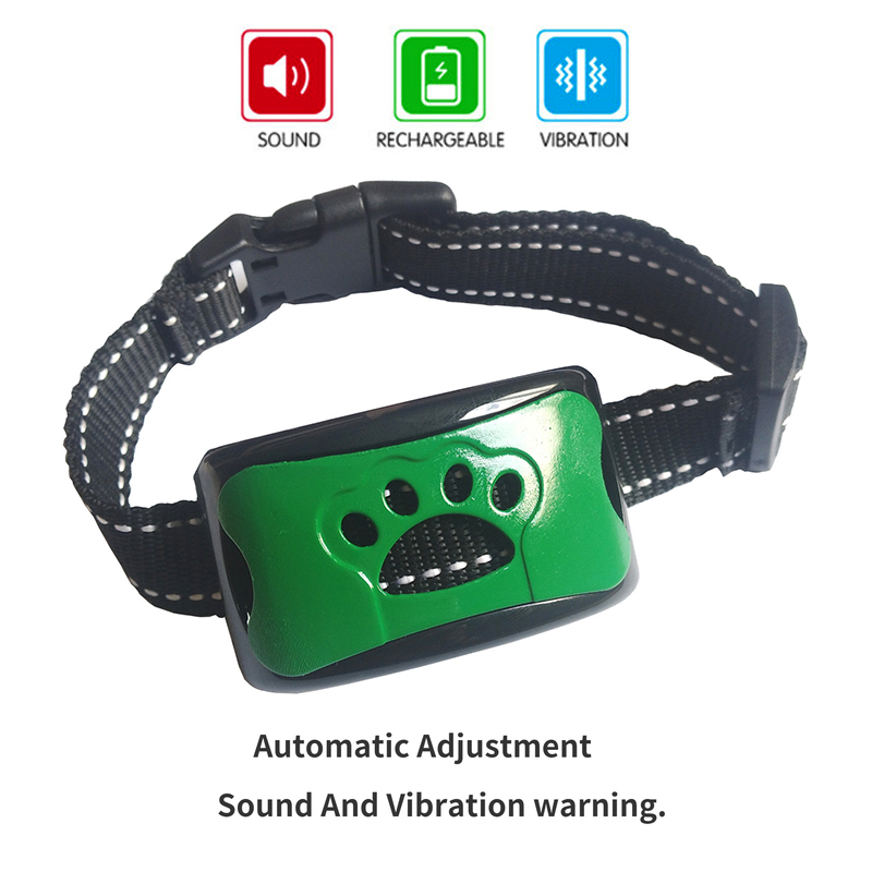 Rechargeable Intelligent Adjustment Anti-Bark Dog Collar