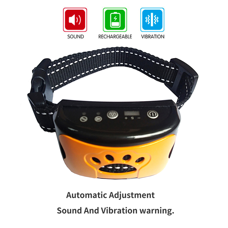 Rechargeable Intelligent Adjustment Anti-Bark Dog Collar