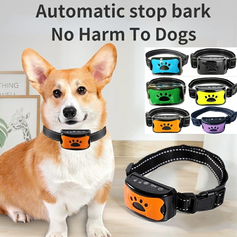 Rechargeable Intelligent Adjustment Anti-Bark Dog Collar