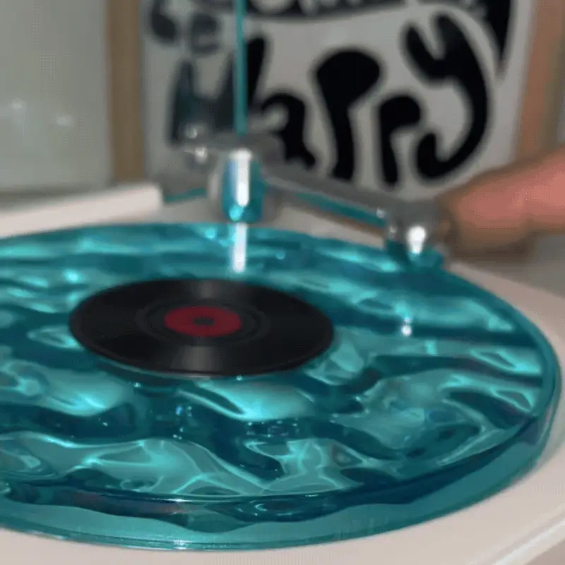 “ The best gift ”The Waves Vinyl Player 